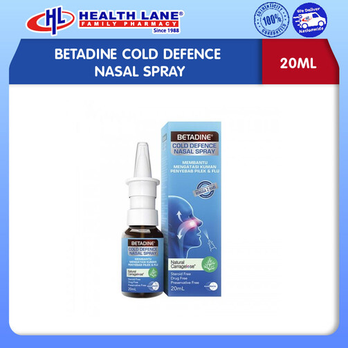 BETADINE COLD DEFENCE NASAL SPRAY (20ML)